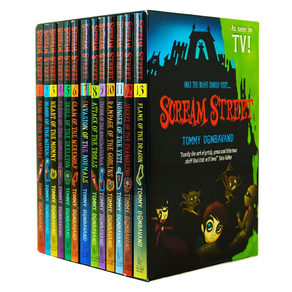 PREORDER Scream Street 13 Books Collection Box Set