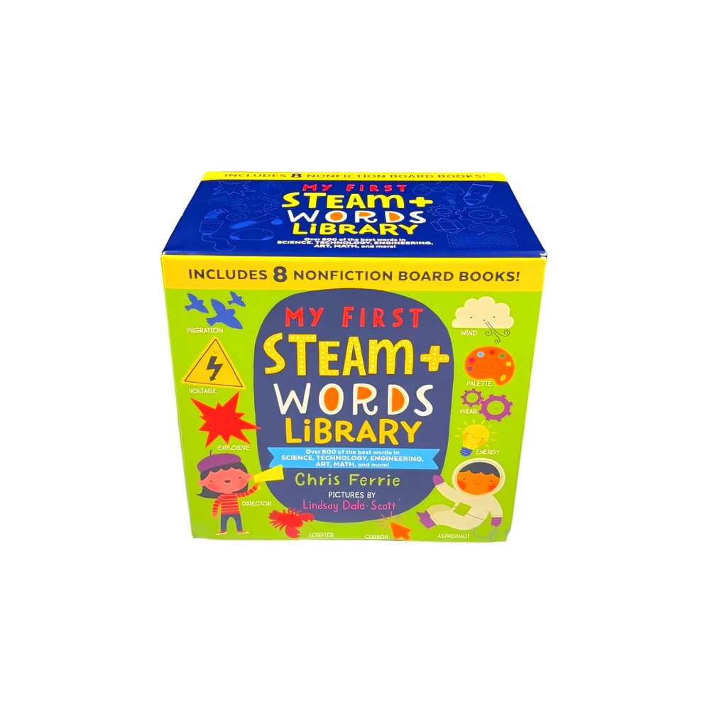 PREORDER My First S.T.E.A.M. and Words Library (8 Book Boxed Set)