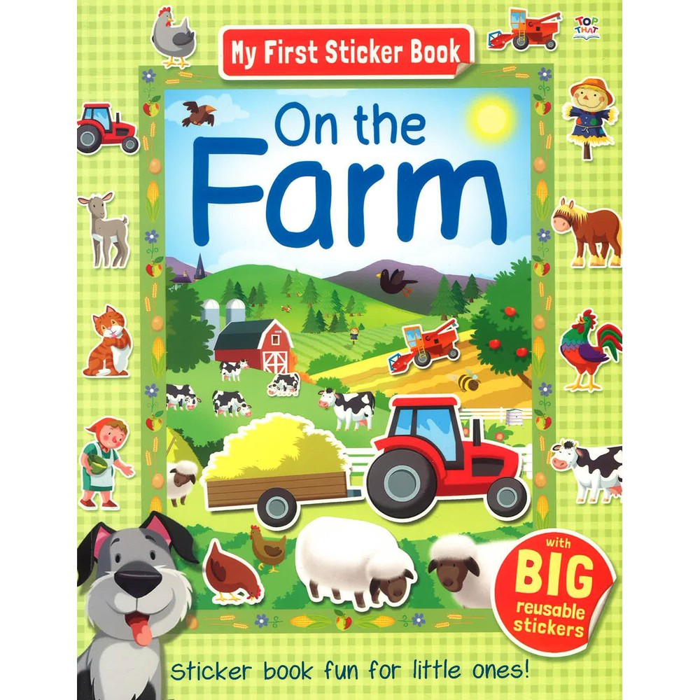 PREORDER My First Sticker Book Farm