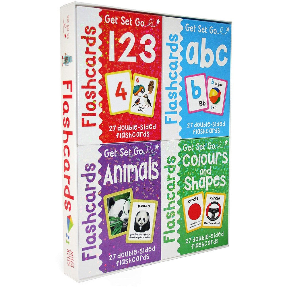 PREORDER Get Set Go Flashcards 4 Set Tray