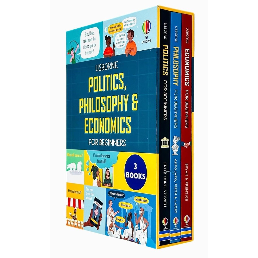 PREORDER Politics Philosophy & Economics For Beginners Slipcase