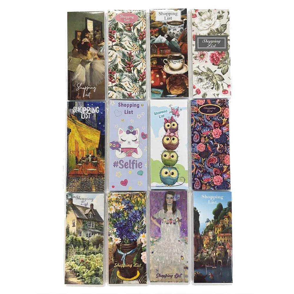PREORDER Assorted Shopping Lists (12 Unit Pack)