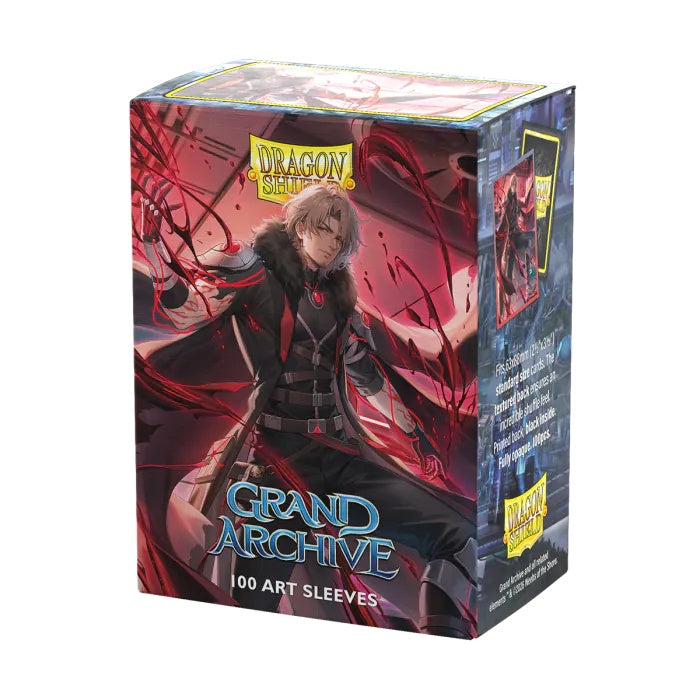 PREORDER Dragon Shield: Sleeves  Matte Dual Art  Grand Archive: Dante Hemomancer