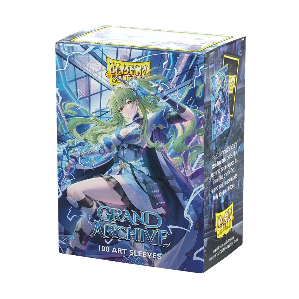 PREORDER Dragon Shield: Sleeves  Matte Dual Art  Grand Archive: Lorraine Arclight Saber