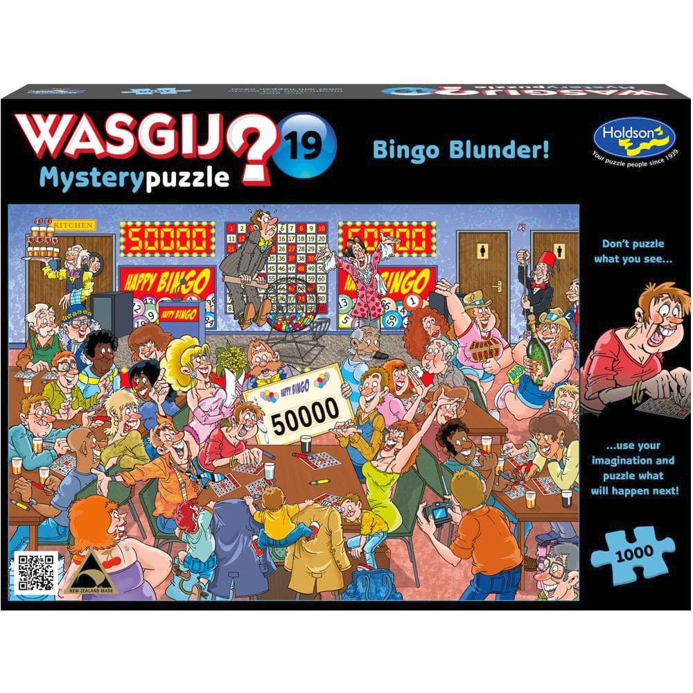 PREORDER Puzzle - Holdson - Wasgij Mystery #19 Bingo Blunder - 1000pcs