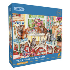 PREORDER Puzzle - Gibsons - Tails from the Tea Party (500)