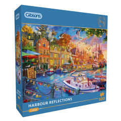 PREORDER Puzzle - Gibsons - Harbour Reflections (500)