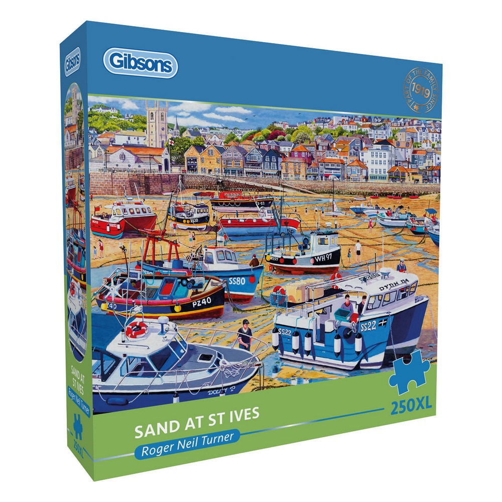 PREORDER Puzzle - Gibsons - Sand at St Ives (250XL)