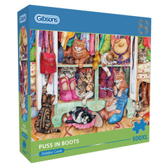PREORDER Puzzle - Gibsons - Puss in Boots (500XL)