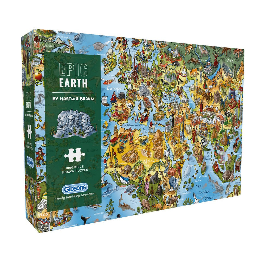 PREORDER Puzzle - Gibsons - Epic Earth (1000)