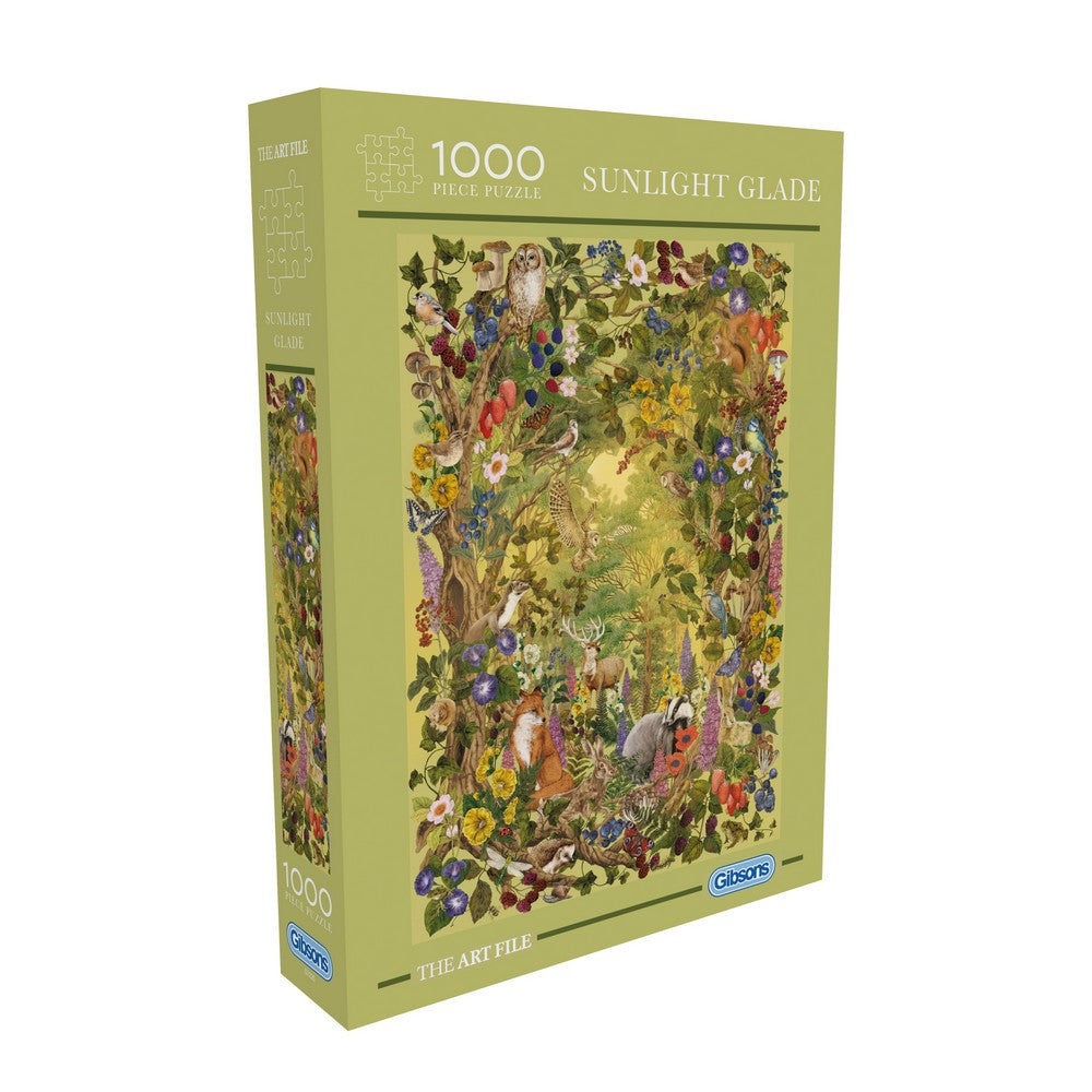 PREORDER Puzzle - Gibsons - The Art File: Sunlight Glade (1000)