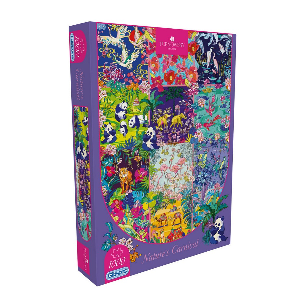 PREORDER Puzzle - Gibsons - House of Turnowsky: Natures Carnival (1000)