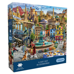 PREORDER Puzzle - Gibsons - A Day Out in Edinburgh (1000)
