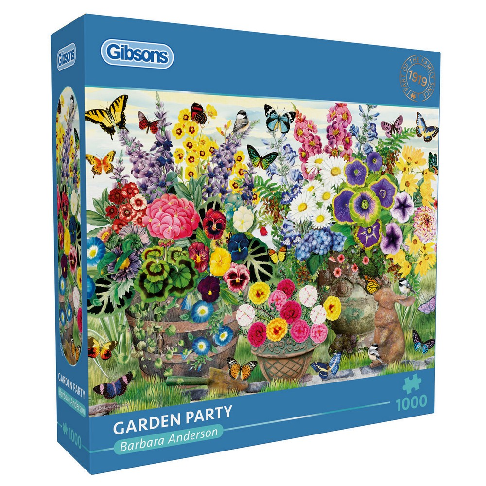PREORDER Puzzle - Gibsons - Garden Party (1000)
