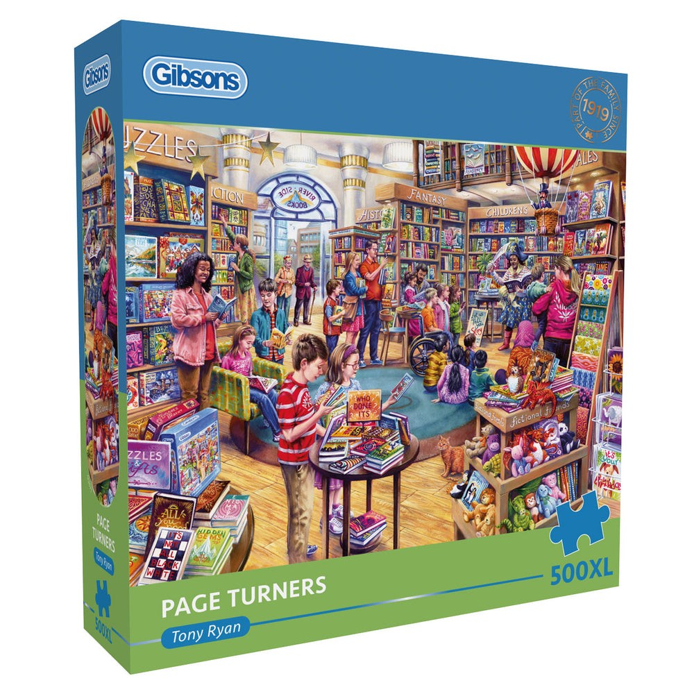 PREORDER Puzzle - Gibsons - Page Turners (500XL)