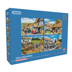 PREORDER Puzzle - Gibsons - Daily Deliveries (4x500)