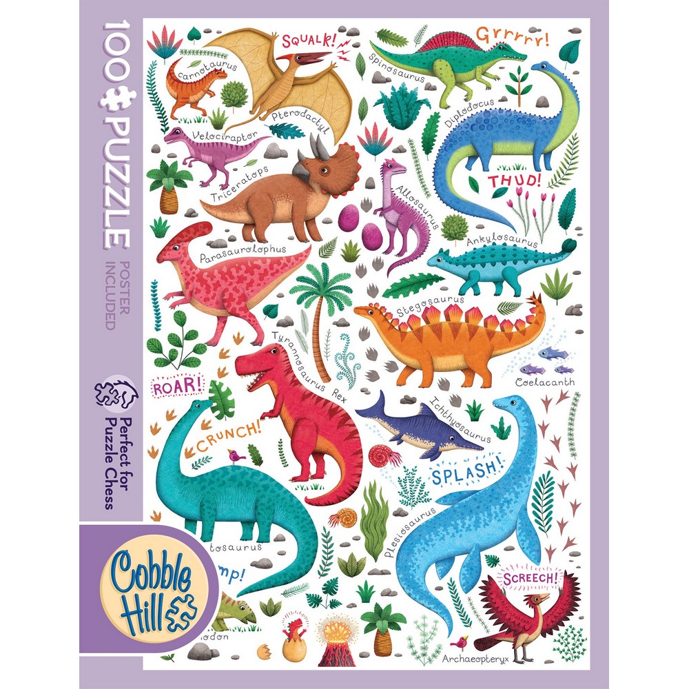 PREORDER Puzzle - Cobble Hill - Rawr! - 100pc