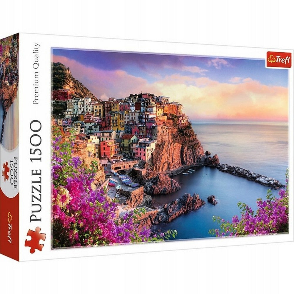 Puzzle - Trefl Park - View of Manarola Italy 1500Pc