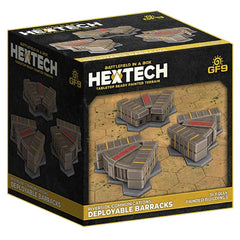 PREORDER Hextech Terrain: Riverside Communications - Deployable Barracks