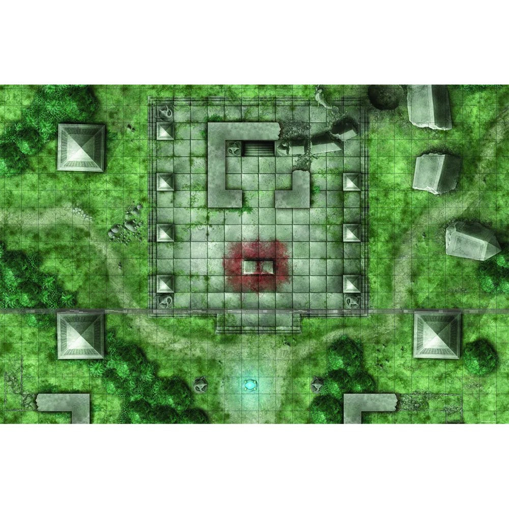 PREORDER RPG Mat - Jungle Temple