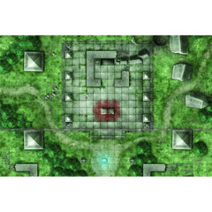PREORDER RPG Mat - Jungle Temple