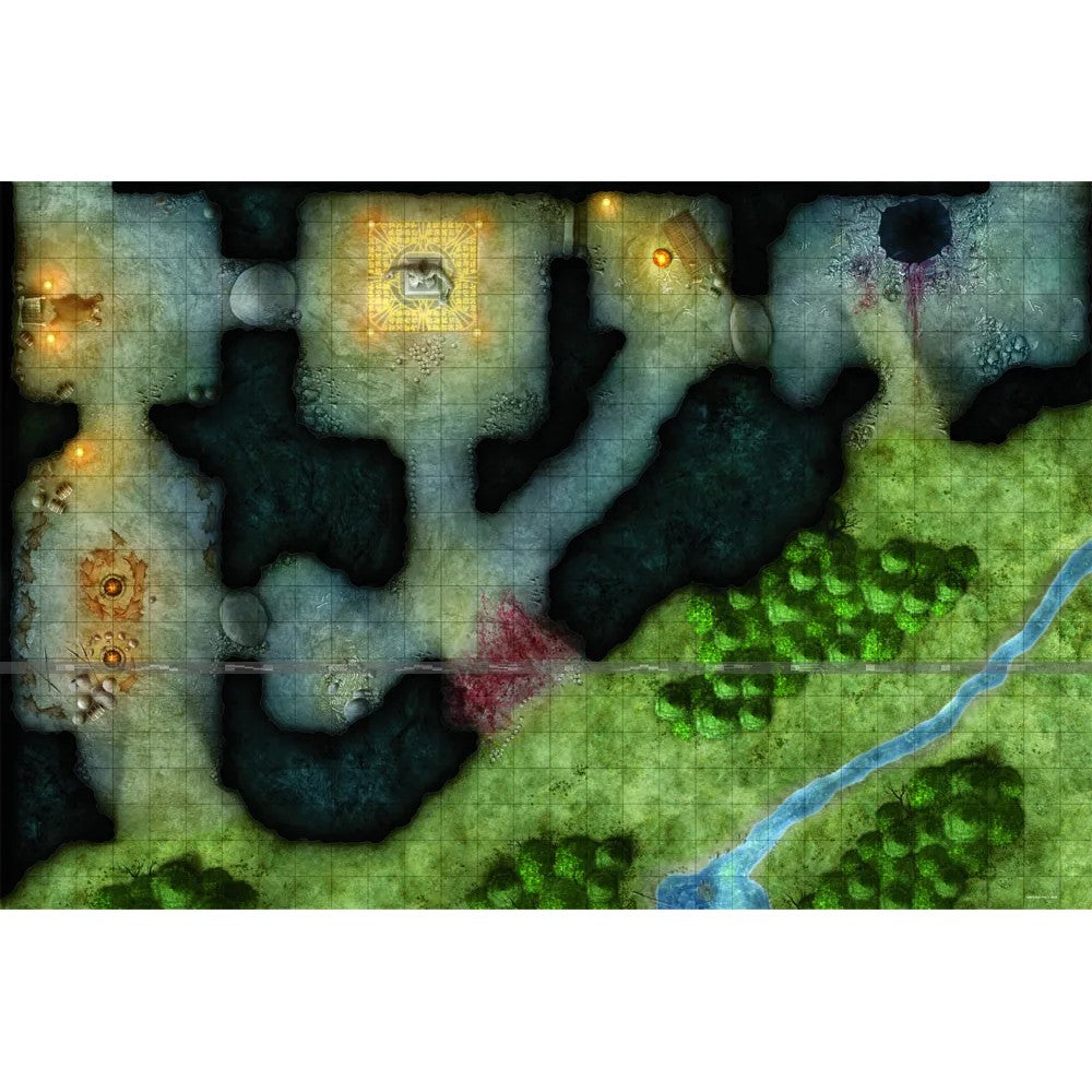 PREORDER RPG Mat - Caves of Chaos