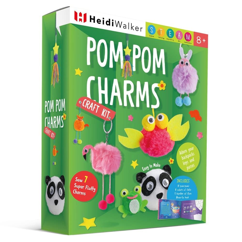 PREORDER Pom Pom Charms Craft Kit