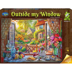 PREORDER Puzzle - Holdson - Outside my Window S2 - 1000pc Puzzle - Country Breakfast