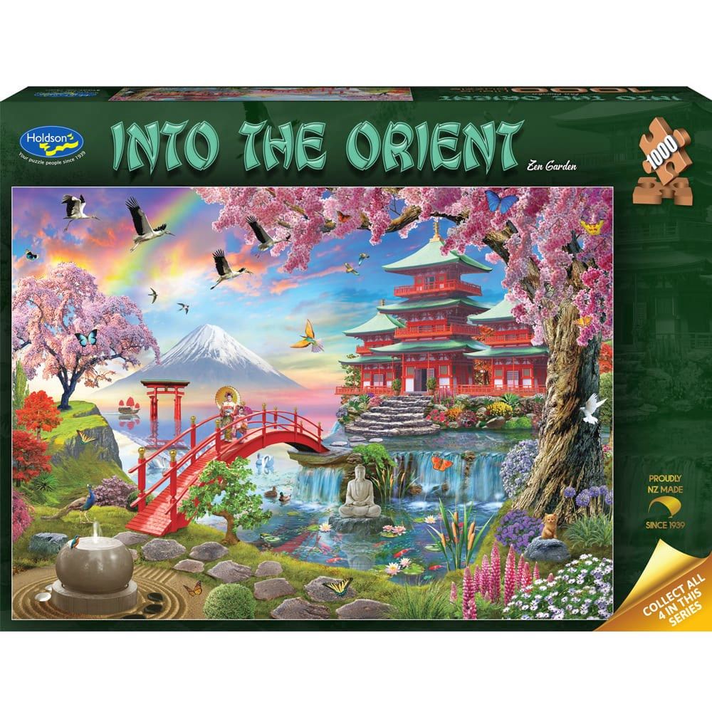 PREORDER Puzzle - Holdson - Into the Orient - 1000pc Puzzle - Zen Garden