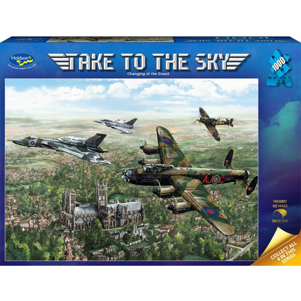 PREORDER Puzzle - Holdson - Take to the Sky - 1000pc Puzzle - Changing of the Guard