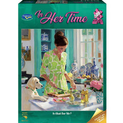 PREORDER Puzzle - Holdson - In Her Time - 500XLpc Puzzle - Is That For Me?
