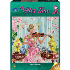 PREORDER Puzzle - Holdson - In Her Time - 500XLpc Puzzle - The Violinists