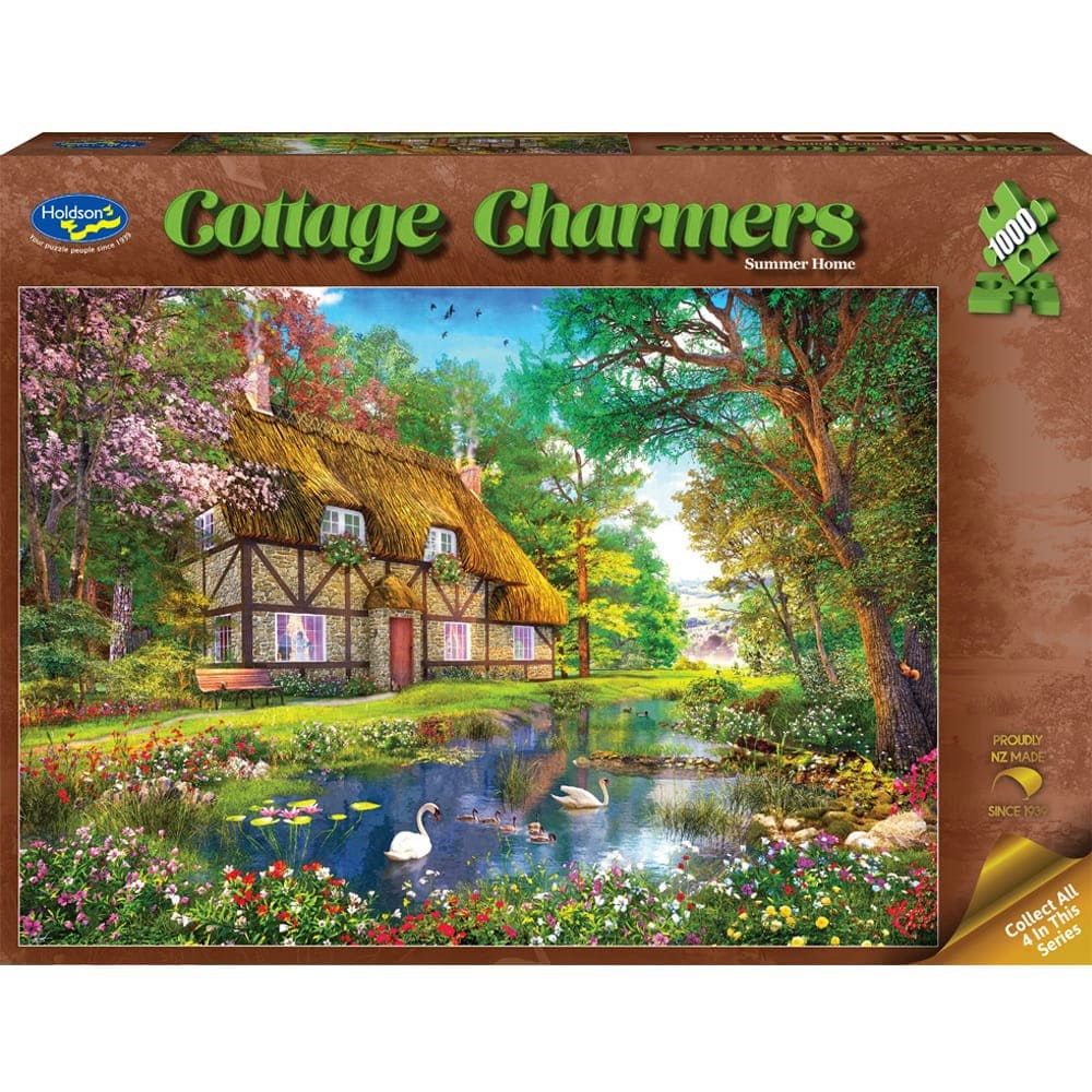 PREORDER Puzzle - Holdson - Cottage Charmers - 1000pc Puzzle - Summer Home