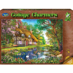 PREORDER Puzzle - Holdson - Cottage Charmers - 1000pc Puzzle - Summer Home