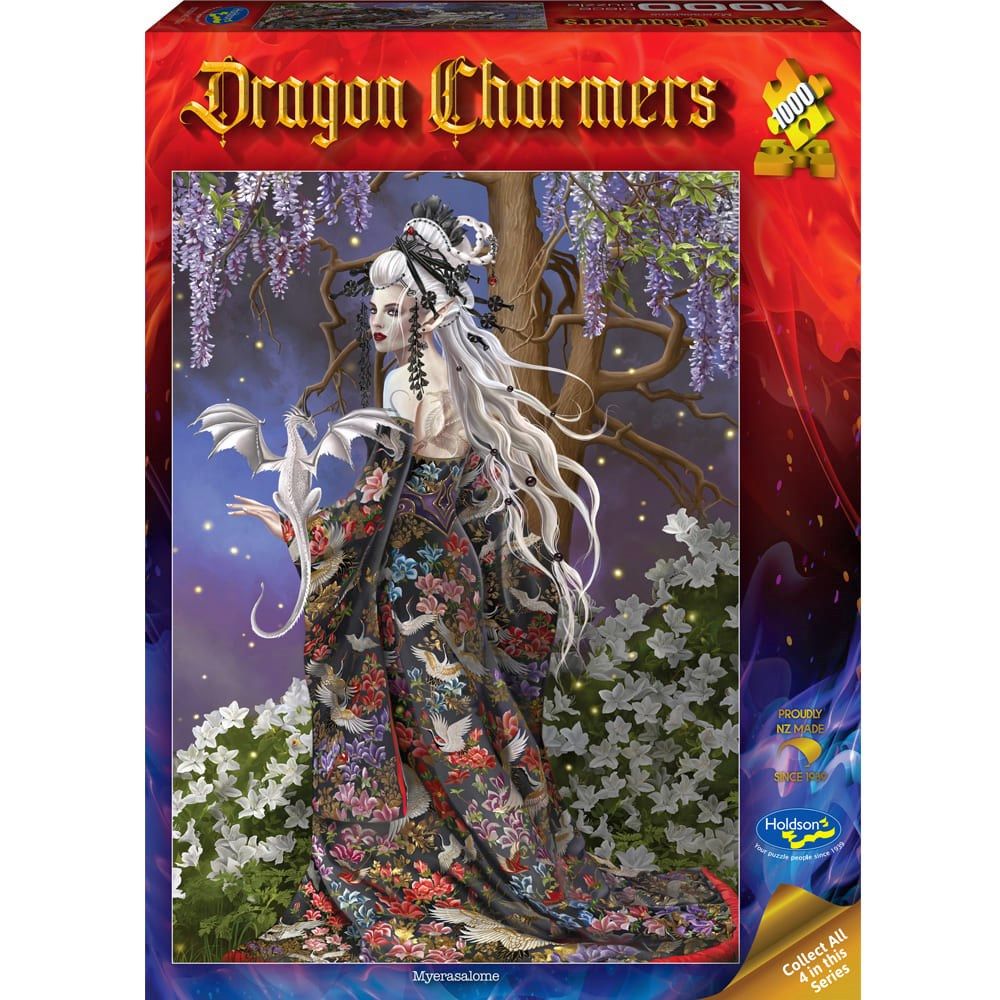 PREORDER Puzzle - Holdson - Dragon Charmers - 1000pc Puzzle - Myerasalome - Black