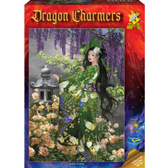 PREORDER Puzzle - Holdson - Dragon Charmers - 1000pc Puzzle - Queen of Jade - Green