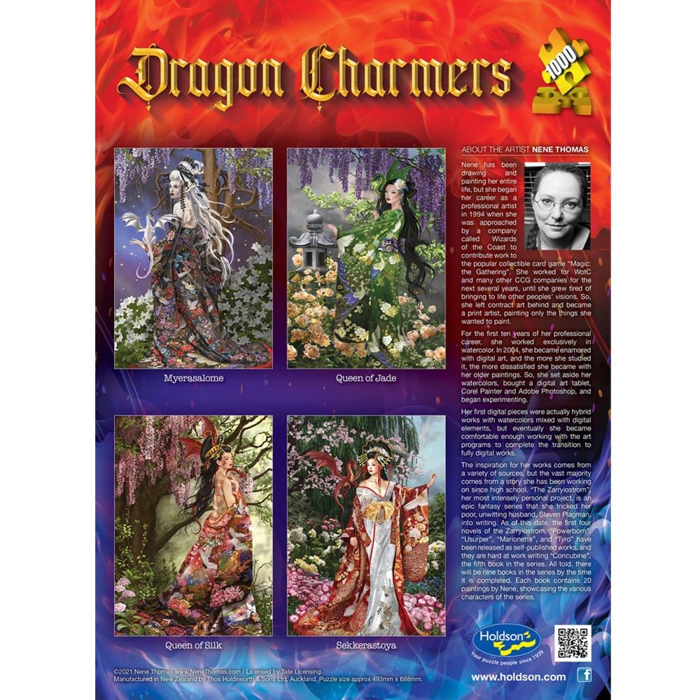 PREORDER Puzzle - Holdson - Dragon Charmers - 1000pc Puzzle - (Master)