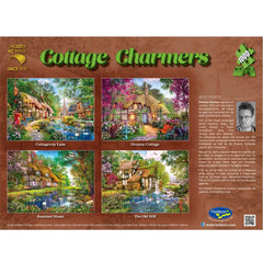 PREORDER Puzzle - Holdson - Cottage Charmers - 1000pc Puzzle - SET OF FOUR (Master)