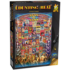PREORDER Puzzle - Holdson - Counting the Beat - 1000pc Puzzle - Concert Tonight