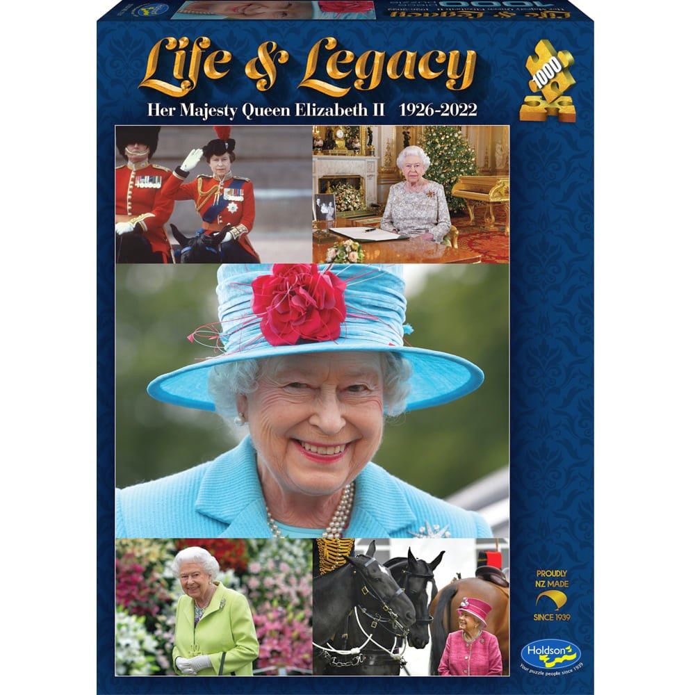 PREORDER Puzzle - Holdson - HM Queen Elizabeth II - 1000pc Puzzle