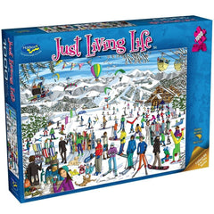 PREORDER Puzzle - Holdson - Just Living Life - 1000pc Puzzle - Ski