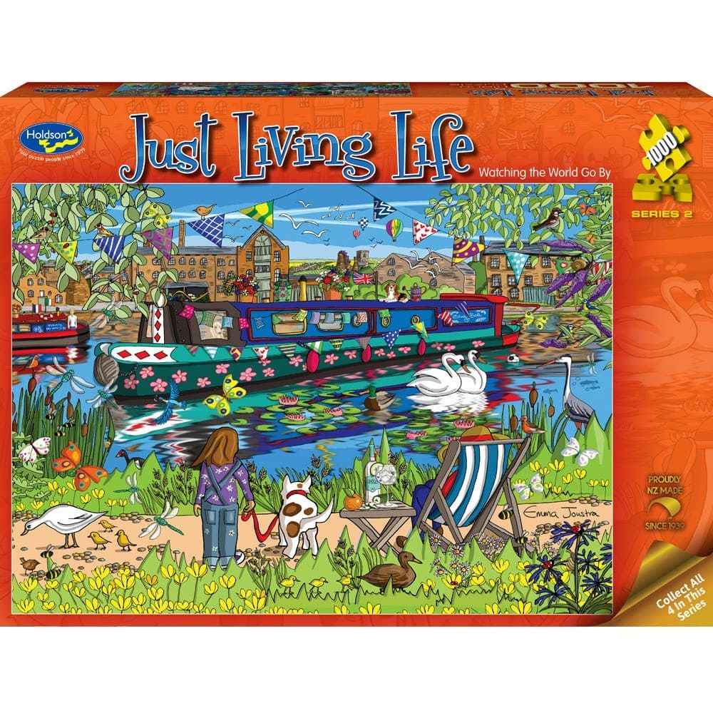 PREORDER Puzzle - Holdson - Just Living Life S2 - 1000pc Puzzle - Watching The World
