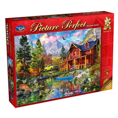 PREORDER Puzzle - Holdson - Picture Perfect S7 - 1000pc Puzzle - Mountain Retreat
