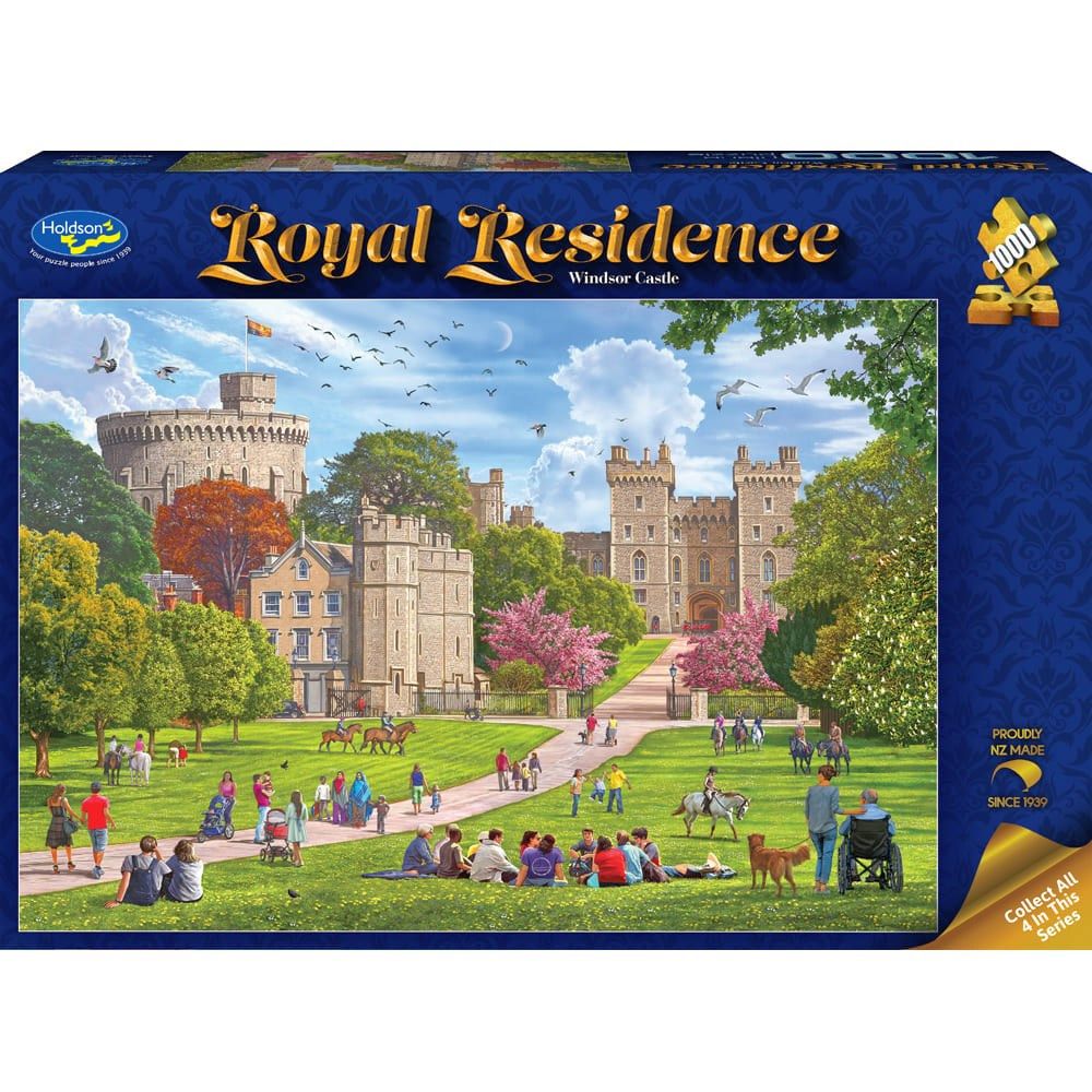 PREORDER Puzzle - Holdson - Royal Residence - 1000pc Puzzle - Windsor Castle