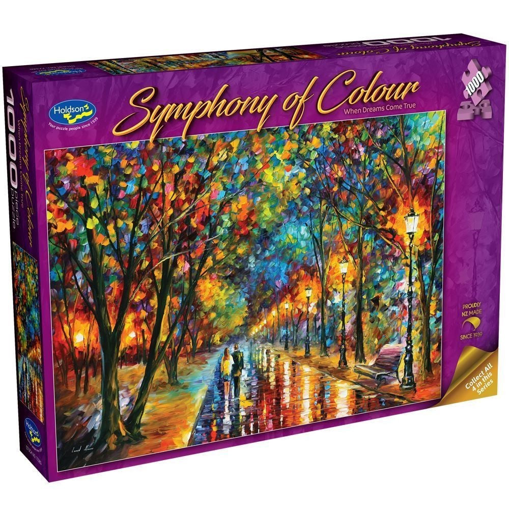 PREORDER Puzzle - Holdson - Symphony of Colour - 1000pc Puzzle - When Dreams Come ..