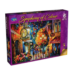 PREORDER Puzzle - Holdson - Symphony of Colour - 1000pc Puzzle - Romantic Cafe