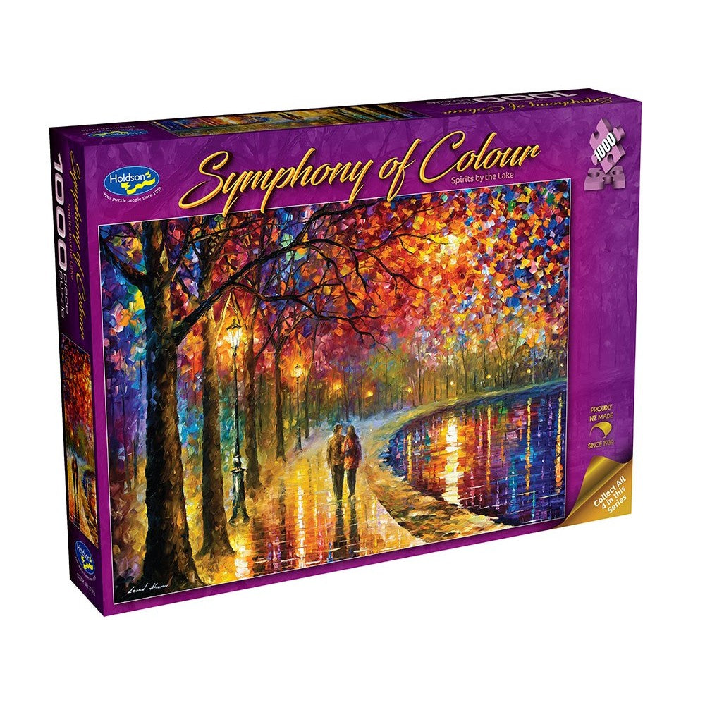 PREORDER Puzzle - Holdson - Symphony of Colour - 1000pc Puzzle - Spirits By The Lake