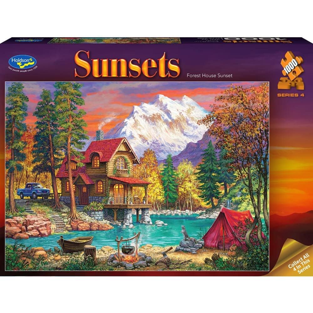 PREORDER Puzzle - Holdson - Sunsets S4 - 1000pc Puzzle - Forest House