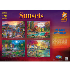 PREORDER Puzzle - Holdson - Sunsets S4 - 1000pc Puzzle - SET OF FOUR (Master)