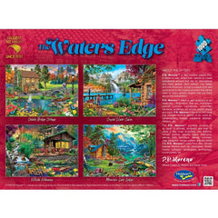 PREORDER Puzzle - Holdson - The Waters Edge - 1000pc Puzzle - SET OF FOUR (Master)